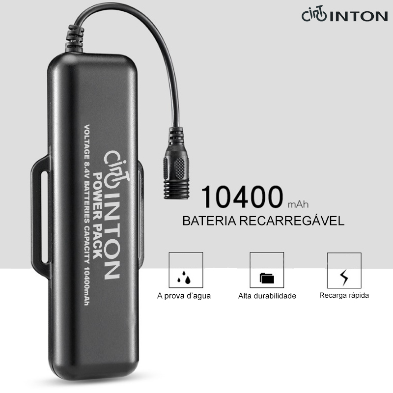 Bateria Inton 4x18650 10400mah Para Bike